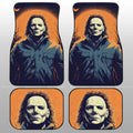 Michael Myers Car Floor Mats Custom Horror Car Accessories - Gearcarcover - 1