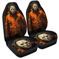 Michael Myers Car Seat Covers Custom Horror Car Accessories - Gearcarcover - 3