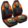 Michael Myers Car Seat Covers Custom Horror Car Accessories - Gearcarcover - 3