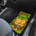 Michelangelo Car Floor Mats Custom Ninja Turtle Car Accessories - Gearcarcover - 3
