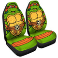 Michelangelo Car Seat Covers Custom Ninja Turtle Car Accessories - Gearcarcover - 3