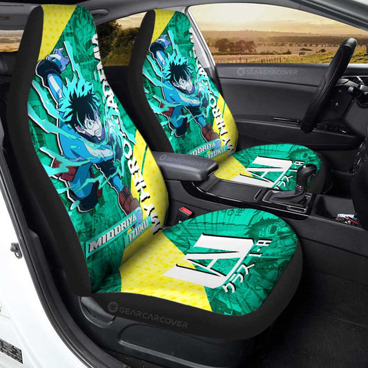 Midoriya Izuku Car Seat Covers Custom Car Accessories - Gearcarcover - 2
