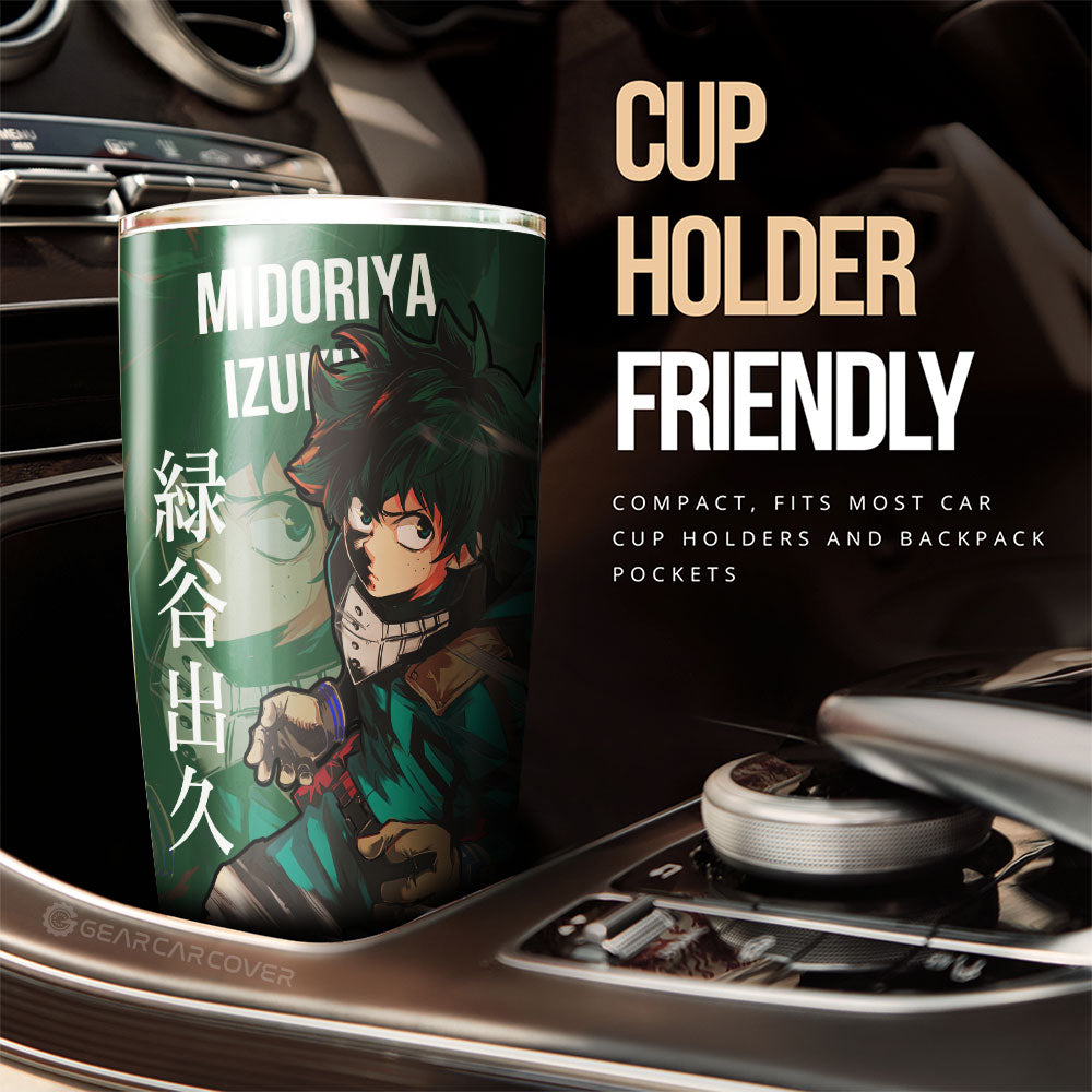 Midoriya Izuku Tumbler Cup Custom Car Accessories For Fans - Gearcarcover - 2