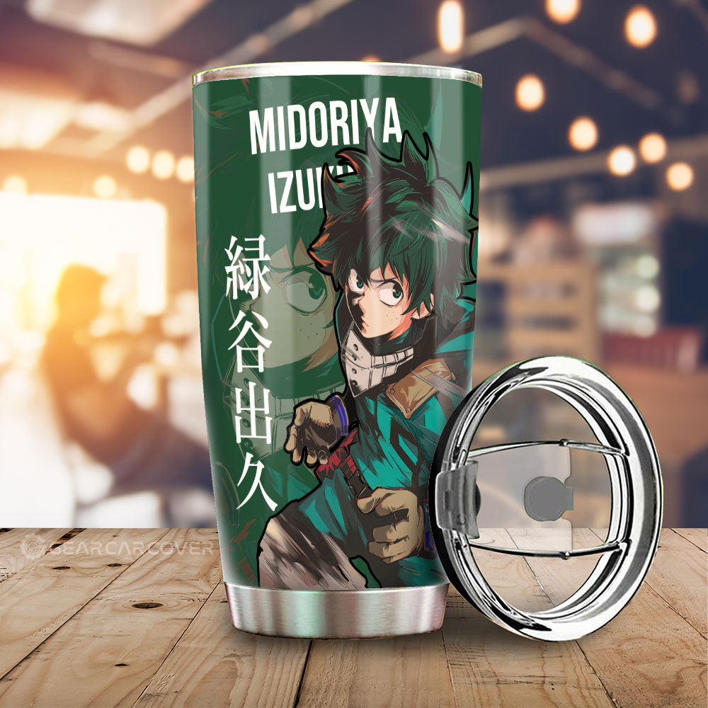 Midoriya Izuku Tumbler Cup Custom Car Accessories For Fans - Gearcarcover - 1