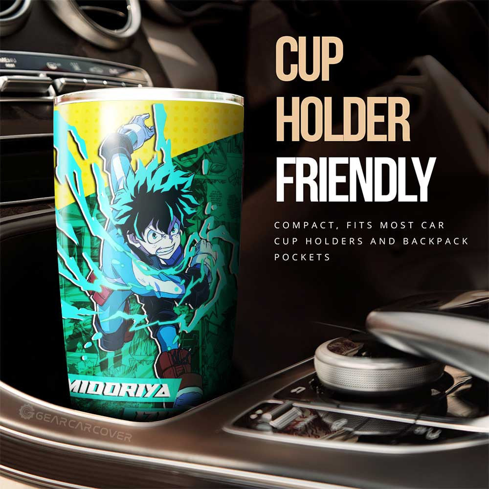 Midoriya Izuku Tumbler Cup Custom Car Accessories - Gearcarcover - 2