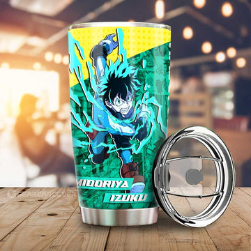 Midoriya Izuku Tumbler Cup Custom Car Accessories - Gearcarcover - 1