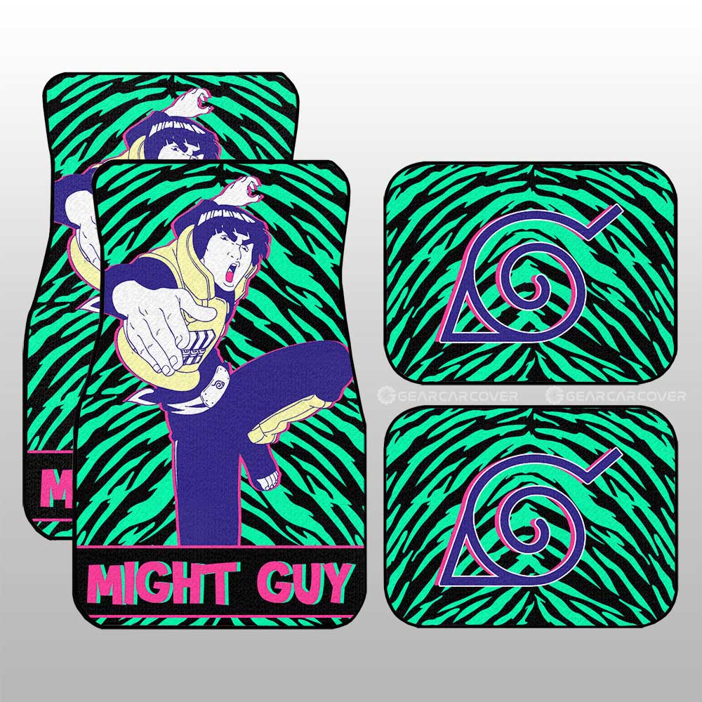 Might Guy Car Floor Mats Custom - Gearcarcover - 3