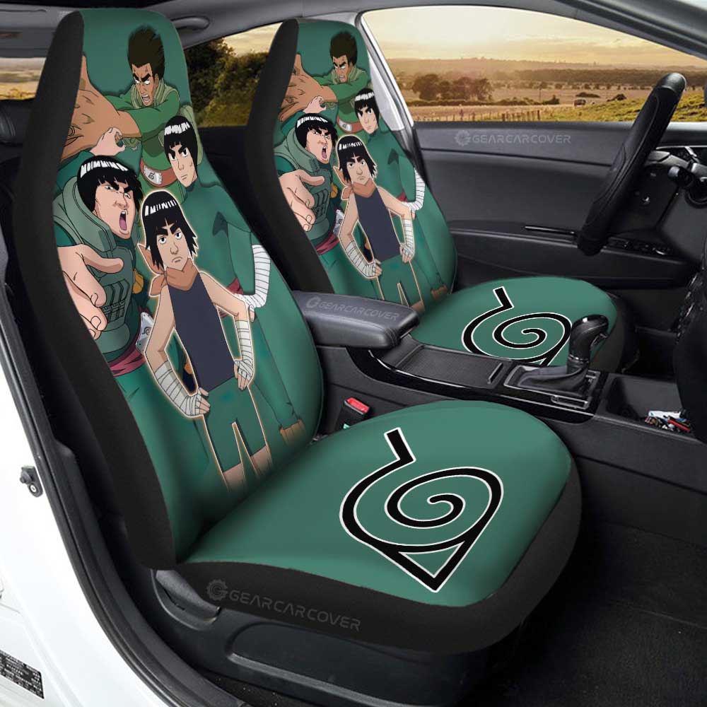 Might Guy Car Seat Covers Custom Anime Car Accessories - Gearcarcover - 1