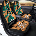 Might Guy Car Seat Covers Custom Anime Car Accessories Manga Color Style - Gearcarcover - 1