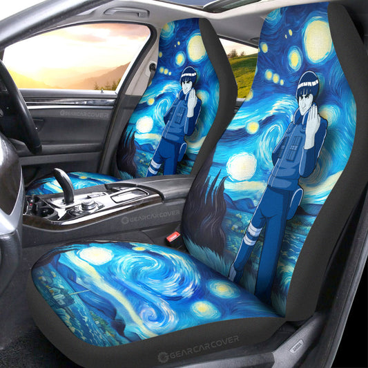 Might Guy Car Seat Covers Custom Starry Night Styles - Gearcarcover - 1