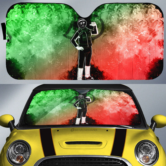 Might Guy Car Sunshade Custom Anime Car Accessories - Gearcarcover - 1