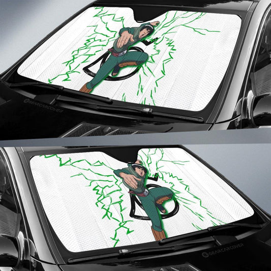 Might Guy Car Sunshade Custom Anime - Gearcarcover - 2