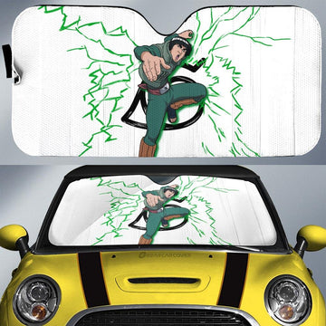 Might Guy Car Sunshade Custom Anime - Gearcarcover - 1