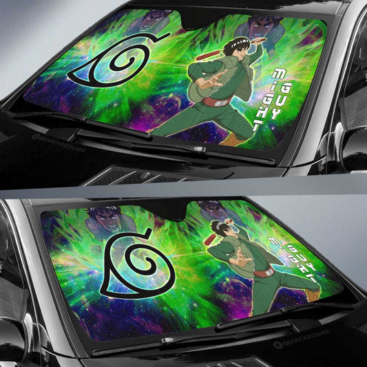 Might Guy Car Sunshade Custom Characters Car Accessories - Gearcarcover - 2