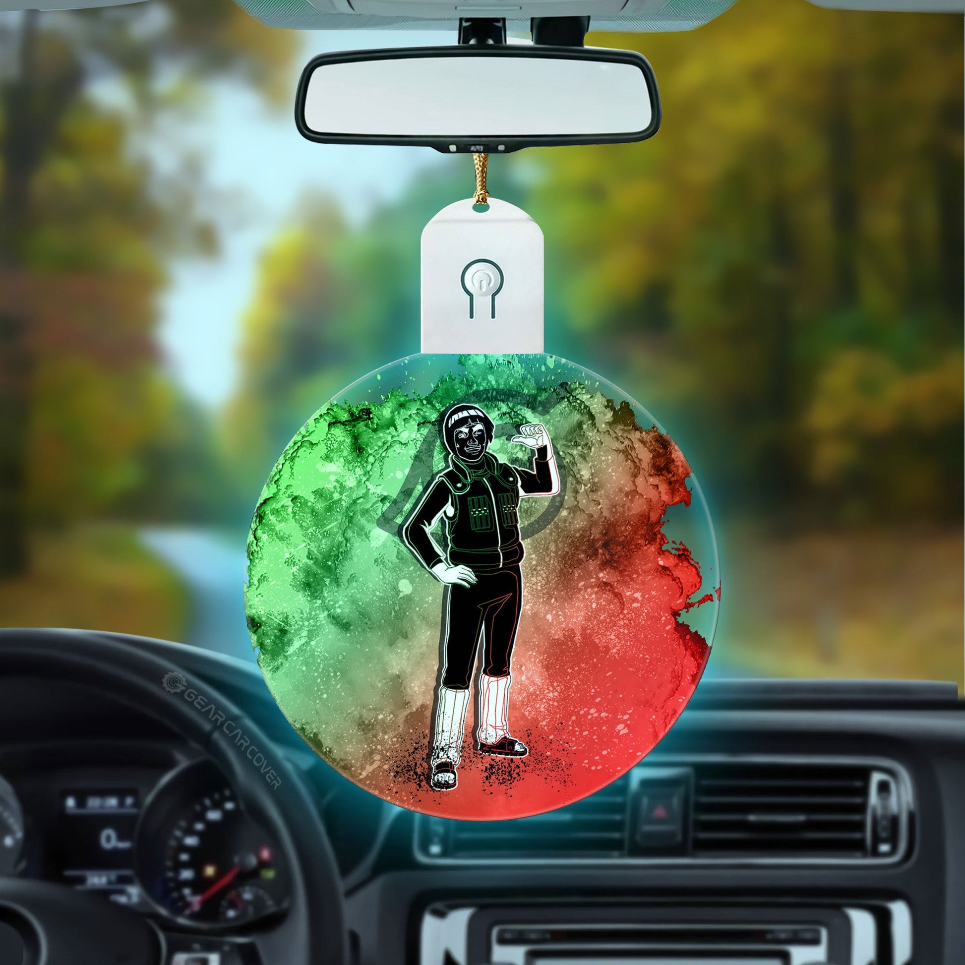 Might Guy Led Ornament Custom Car Decorations - Gearcarcover - 3