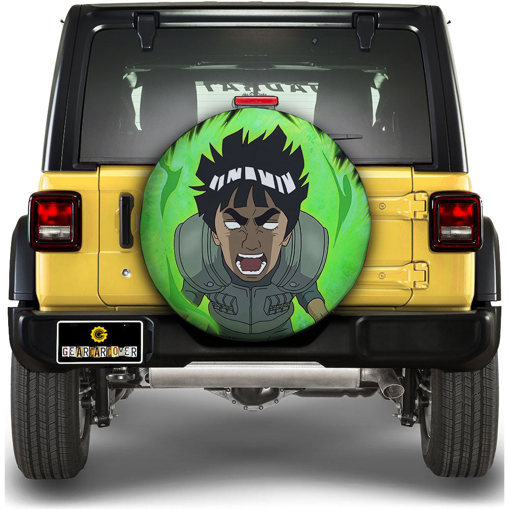 Might Guy Spare Tire Covers Custom For Anime Fans - Gearcarcover - 1