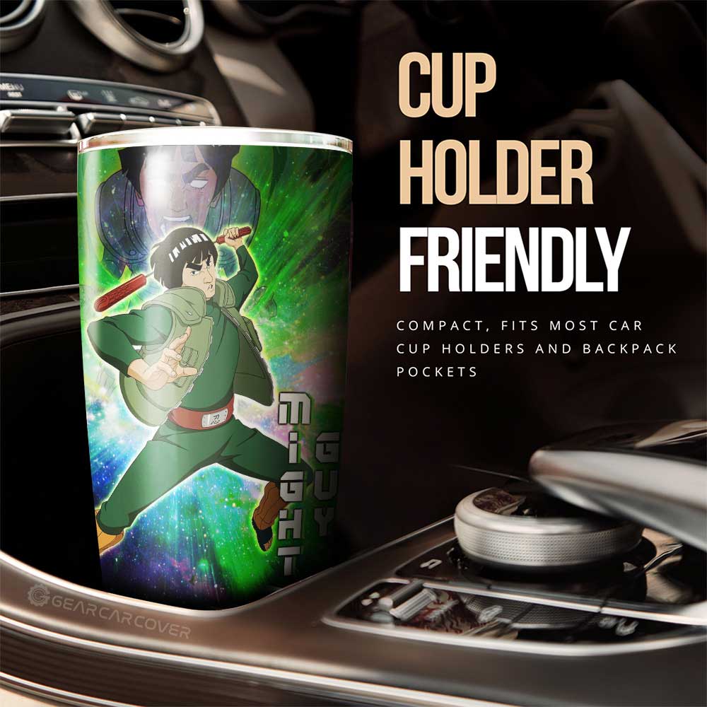 Might Guy Tumbler Cup Custom Characters Car Accessories - Gearcarcover - 3