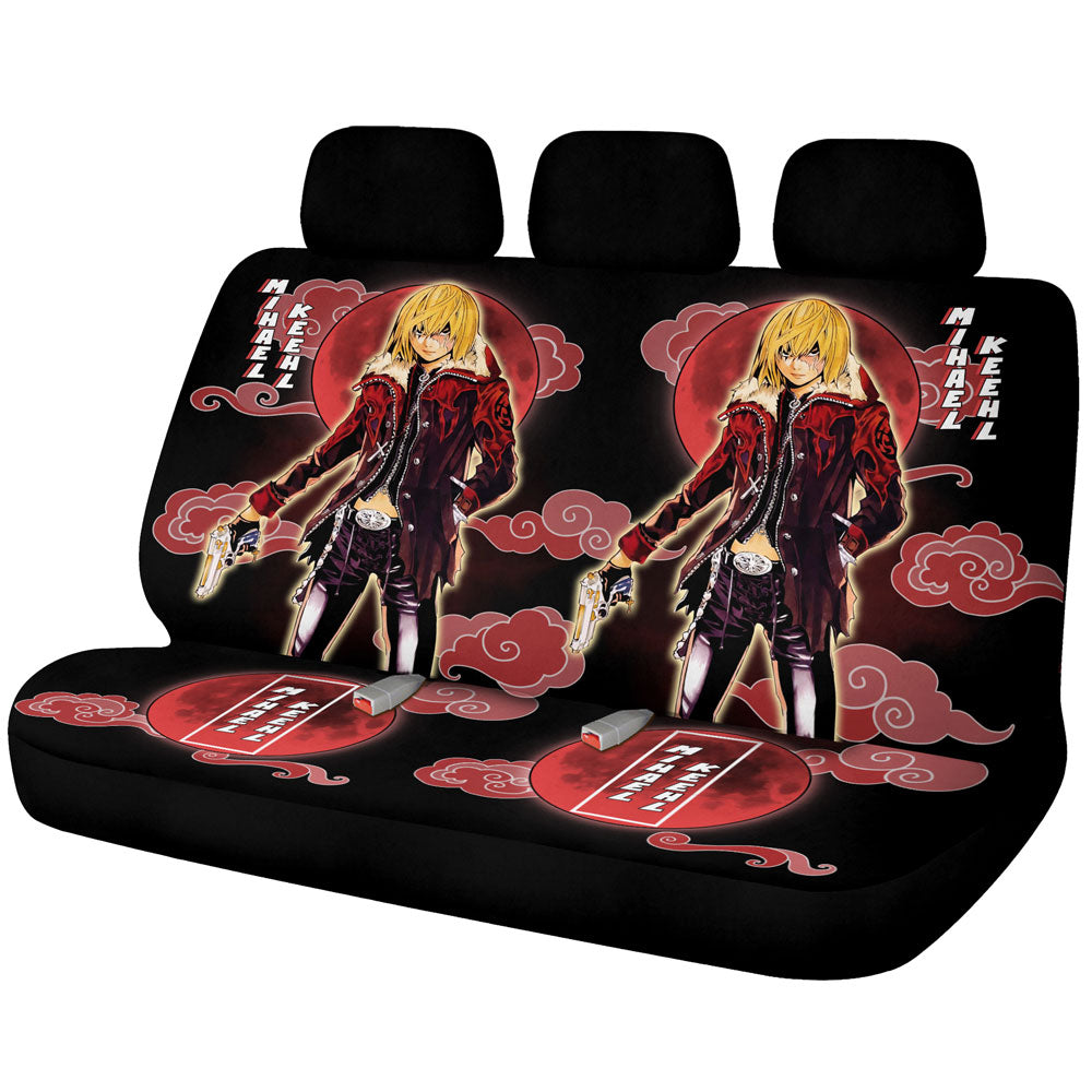 Mihael Keehl Car Back Seat Covers Custom Death Note Car Accessories - Gearcarcover - 1