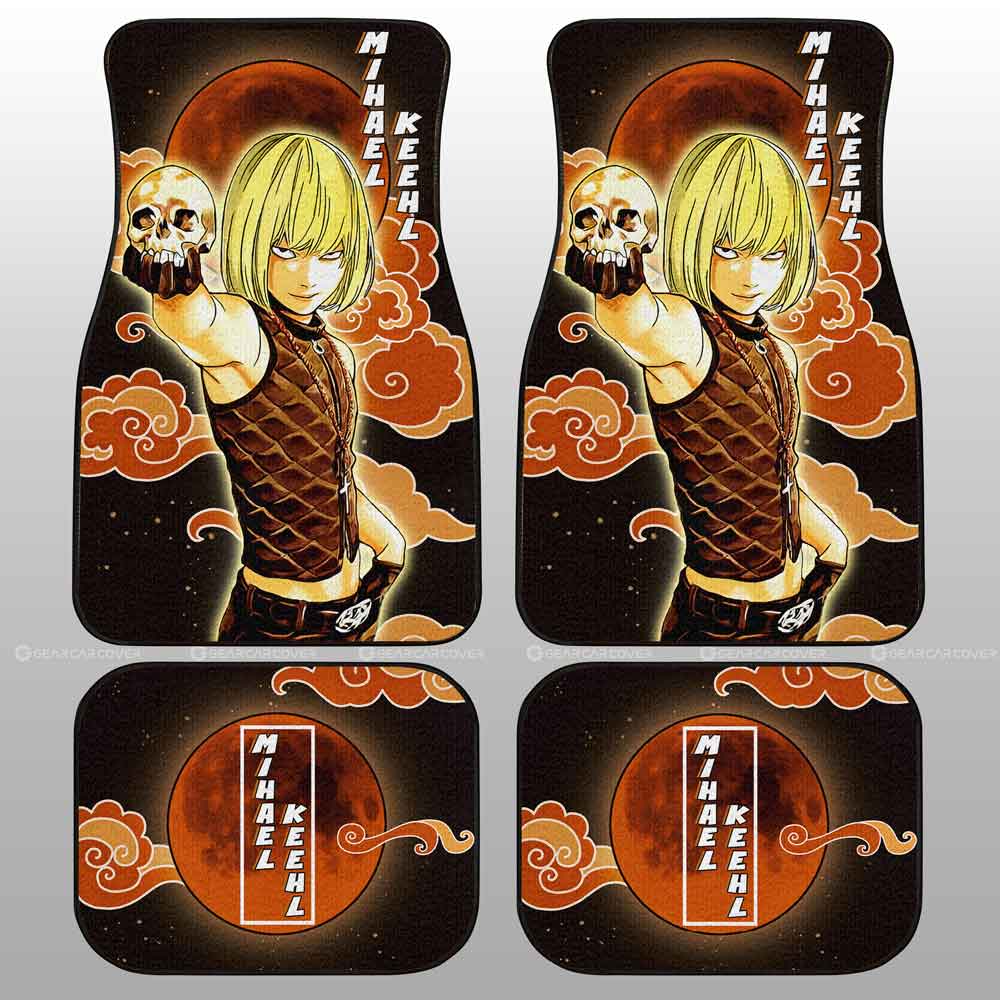 Mihael Keehl Car Floor Mats Custom Death Note Car Accessories - Gearcarcover - 2