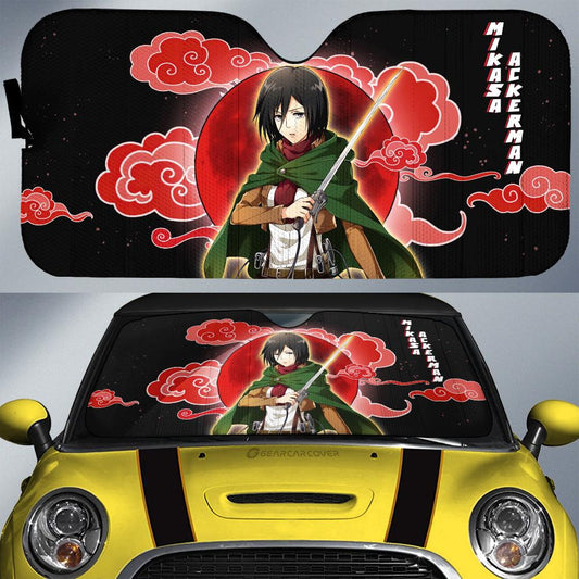 Mikasa Ackerman Car Sunshade Custom - Gearcarcover - 1