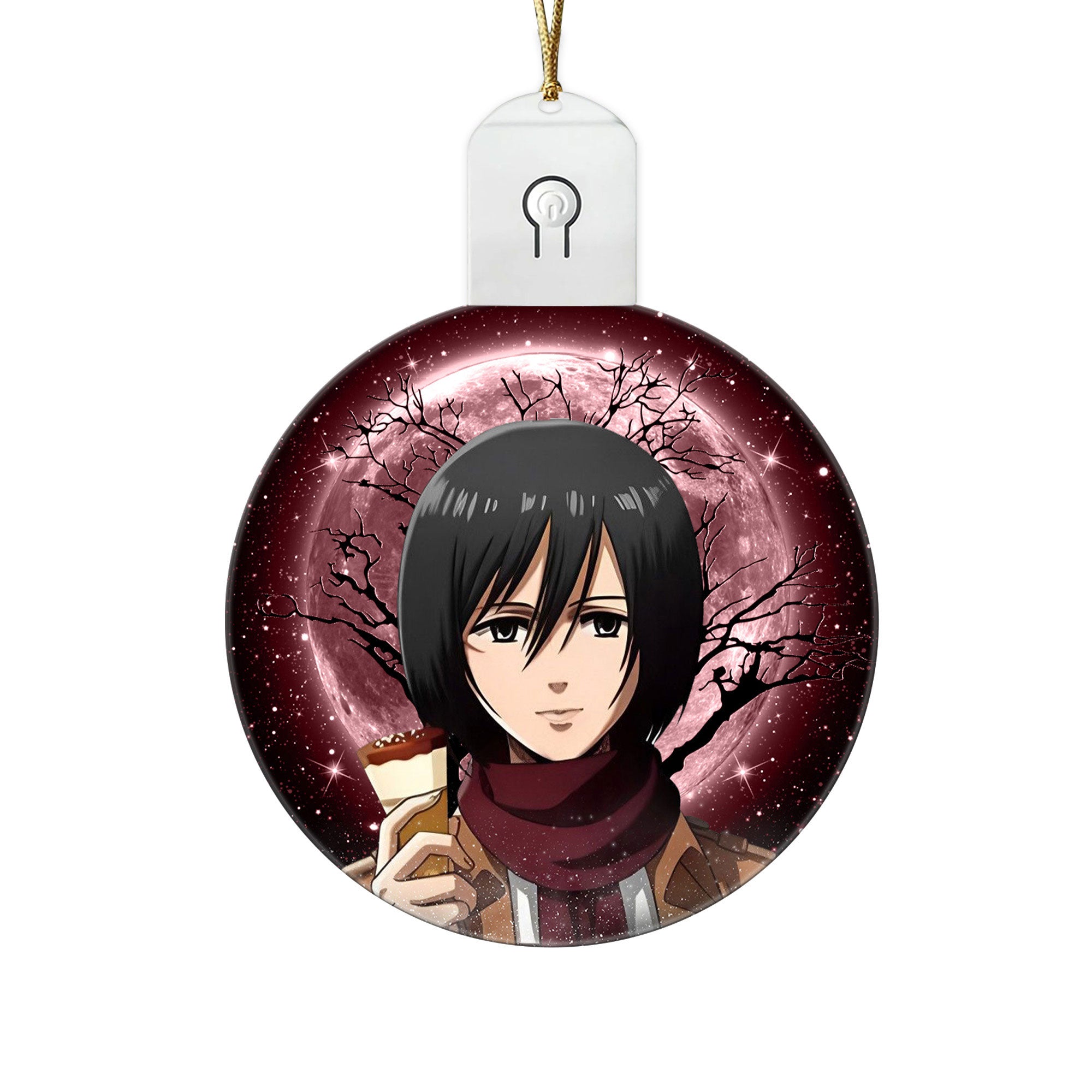 Mikasa Ackerman Led Ornament Car Decorations Collection - Gearcarcover - 1