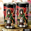 Mikasa Ackerman Tumbler Cup Custom - Gearcarcover - 3