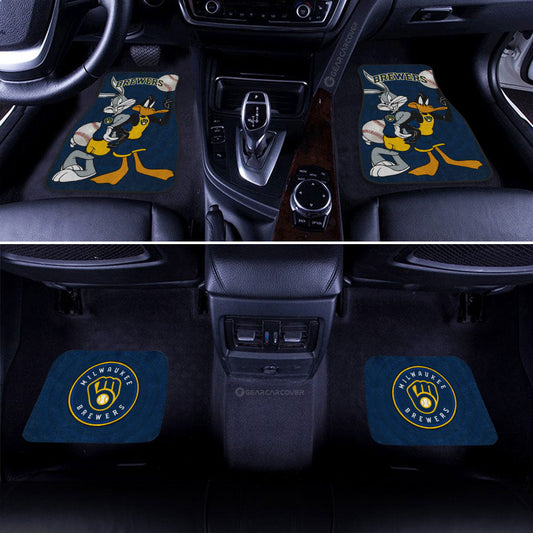 Milwaukee Brewers Car Floor Mats Custom Car Accessories - Gearcarcover - 2