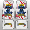 Milwaukee Brewers Car Floor Mats Stitch Theme Collection - Gearcarcover - 1
