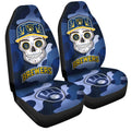 Milwaukee Brewers Car Seat Covers Skull Theme Collection - Gearcarcover - 3