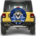 Milwaukee Brewers Spare Tire Covers Camera Hole Skull Theme Collection - Gearcarcover - 1