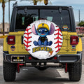 Milwaukee Brewers Spare Tire Covers Camera Hole Stitch Theme Collection - Gearcarcover - 3
