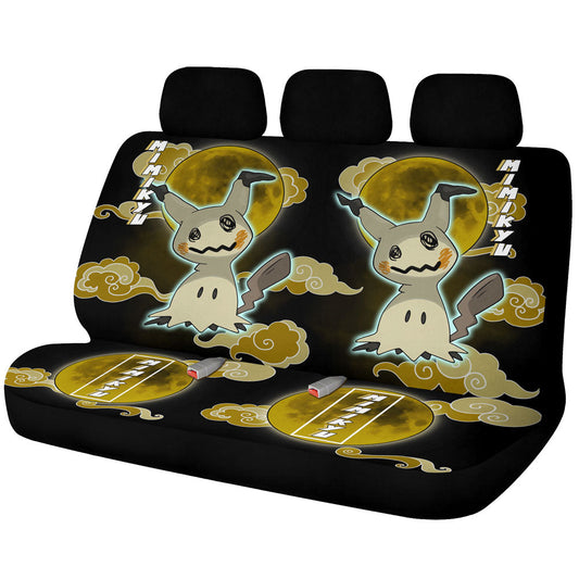 Mimikyu Car Back Seat Covers Custom Anime Car Accessories - Gearcarcover - 1