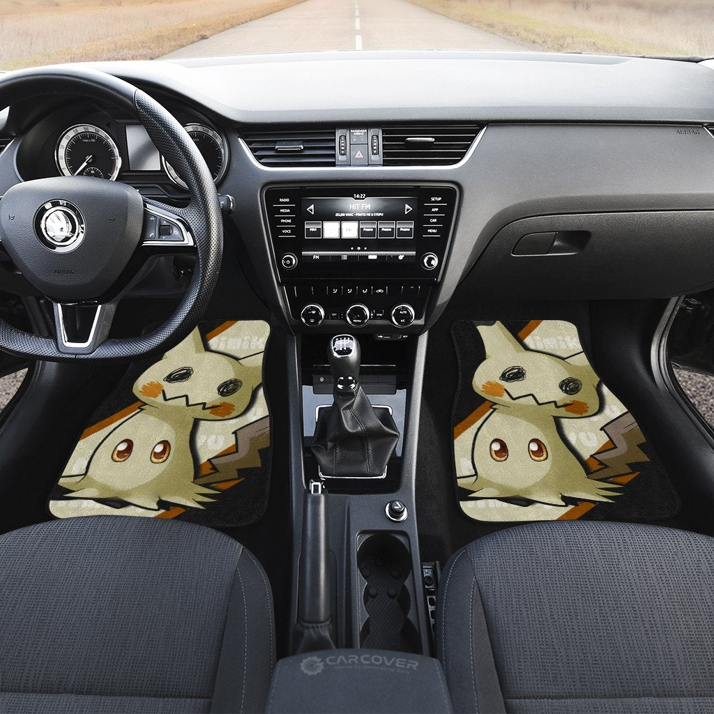 Mimikyu Car Floor Mats Custom Anime Car Interior Accessories - Gearcarcover - 3