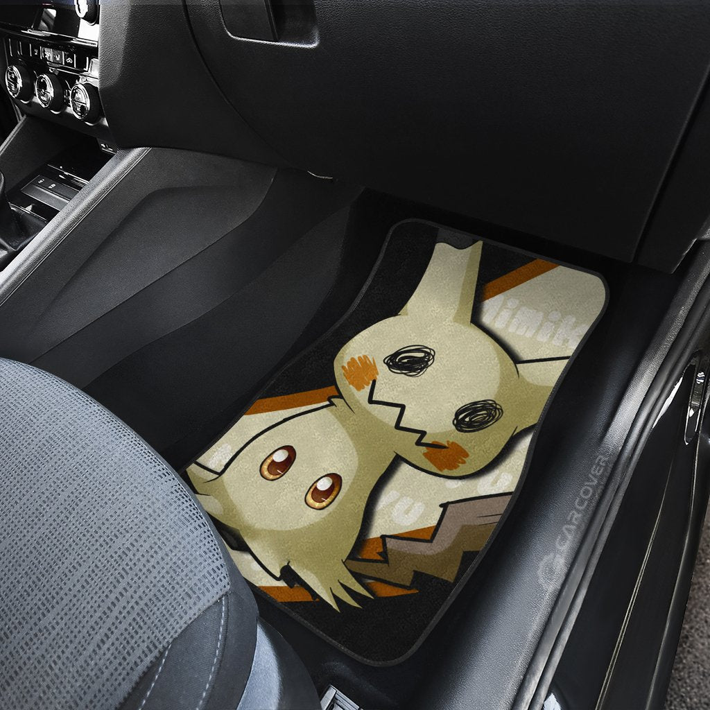 Mimikyu Car Floor Mats Custom Anime Car Interior Accessories - Gearcarcover - 4