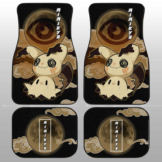 Mimikyu Car Floor Mats Custom Car Accessories For Fans - Gearcarcover - 2