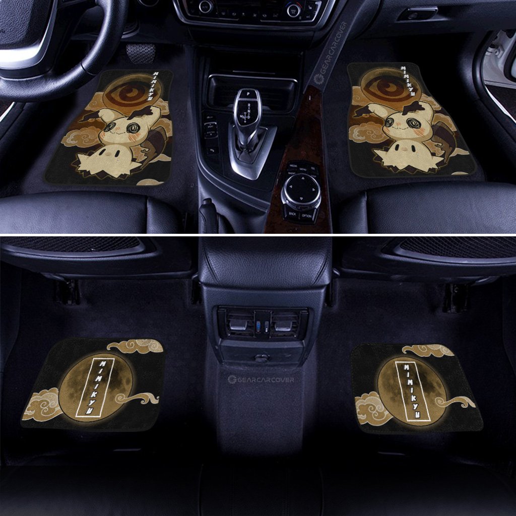 Mimikyu Car Floor Mats Custom Car Accessories For Fans - Gearcarcover - 3