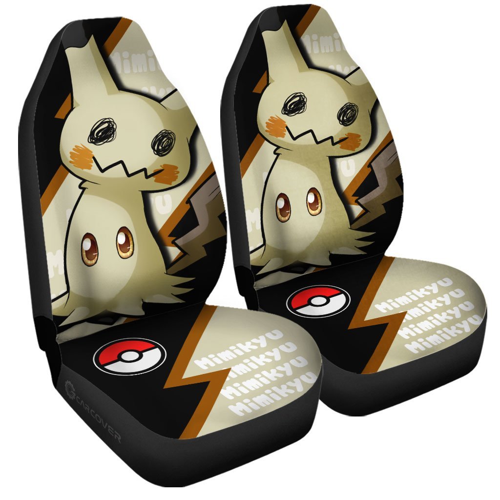 Mimikyu Car Seat Covers Custom Anime Car Accessories - Gearcarcover - 3