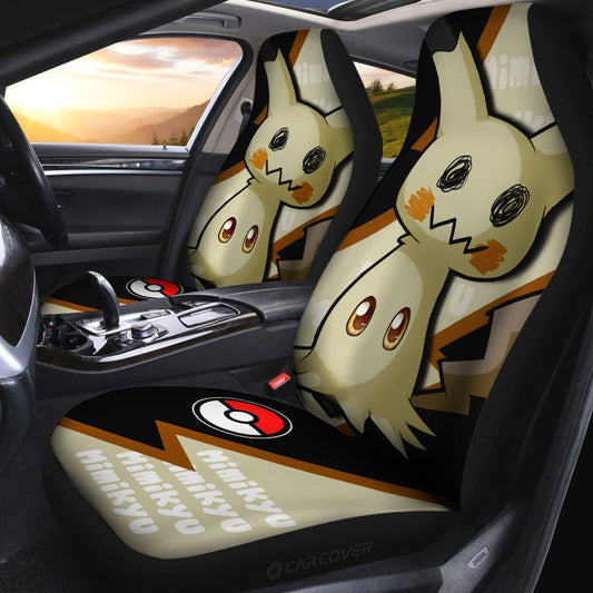 Mimikyu Car Seat Covers Custom Anime Car Accessories - Gearcarcover - 2