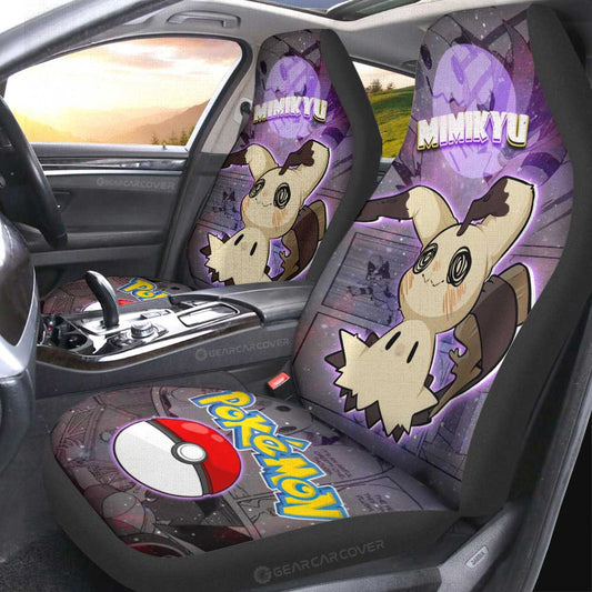 Mimikyu Car Seat Covers Custom Anime Galaxy Manga Style - Gearcarcover - 2
