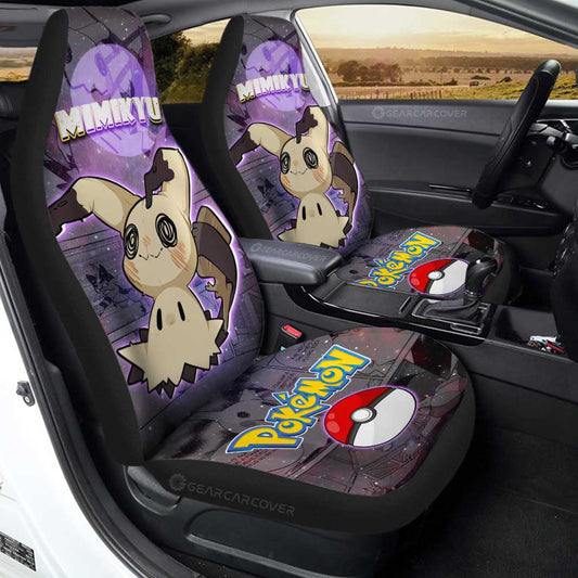 Mimikyu Car Seat Covers Custom Anime Galaxy Manga Style - Gearcarcover - 1