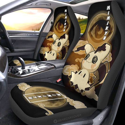 Mimikyu Car Seat Covers Custom Car Accessories For Fans - Gearcarcover - 2