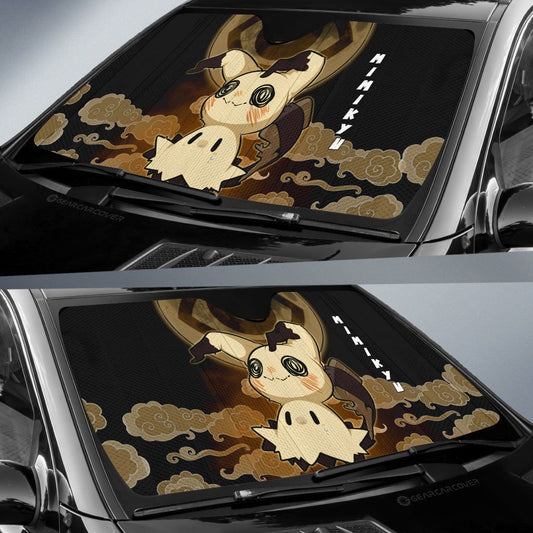 Mimikyu Car Sunshade Custom Anime Car Accessories - Gearcarcover - 2