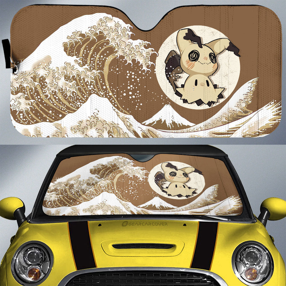Mimikyu Car Sunshade Custom Pokemon Car Accessories - Gearcarcover - 1