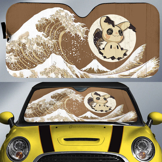 Mimikyu Car Sunshade Custom Pokemon Car Accessories - Gearcarcover - 1