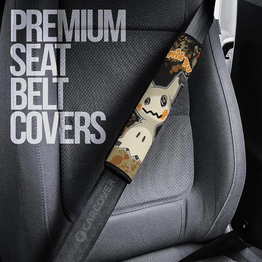 Mimikyu Seat Belt Covers Custom Tie Dye Style Car Accessories - Gearcarcover - 2