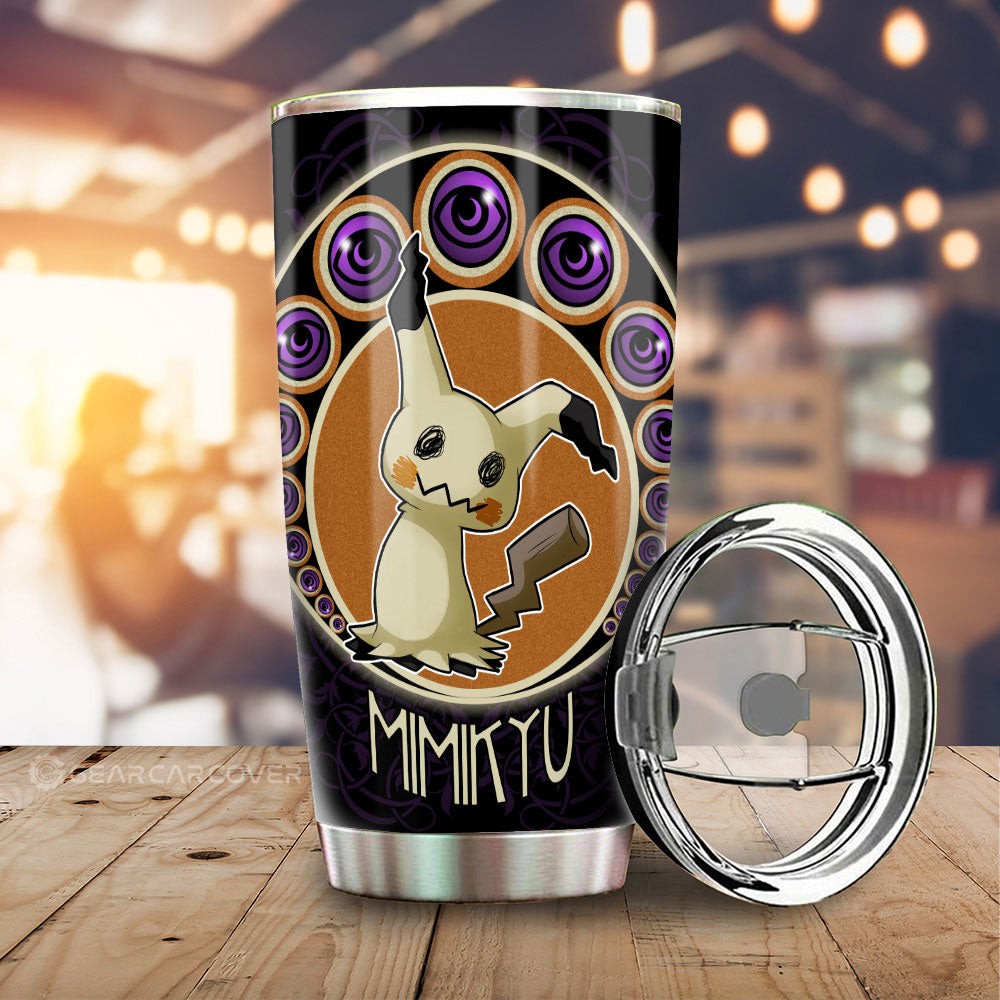 Mimikyu Tumbler Cup Custom Anime - Gearcarcover - 1