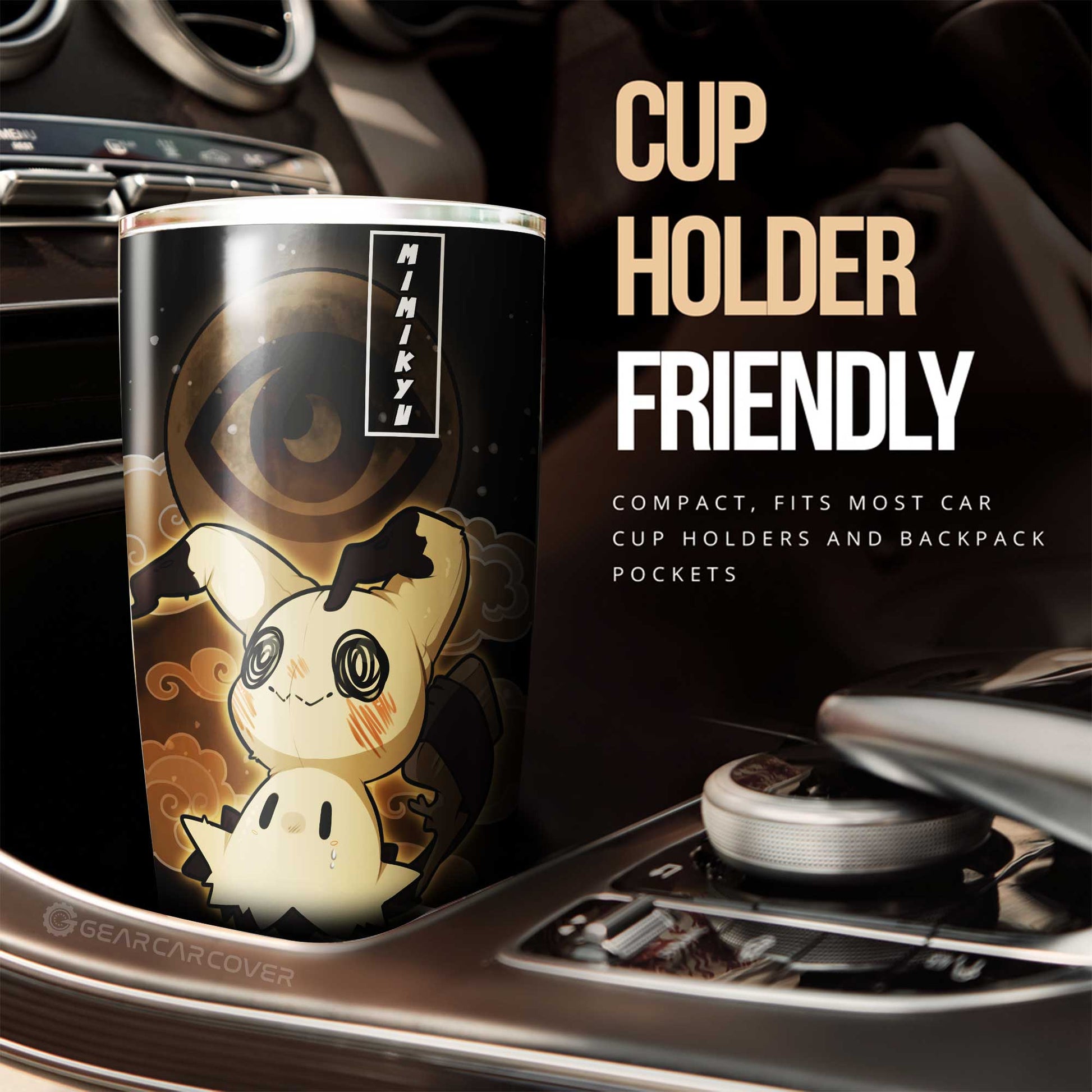 Mimikyu Tumbler Cup Custom - Gearcarcover - 2