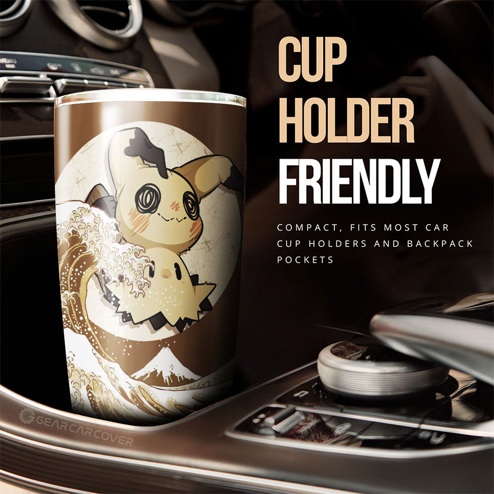 Mimikyu Tumbler Cup Custom Pokemon Car Accessories - Gearcarcover - 3