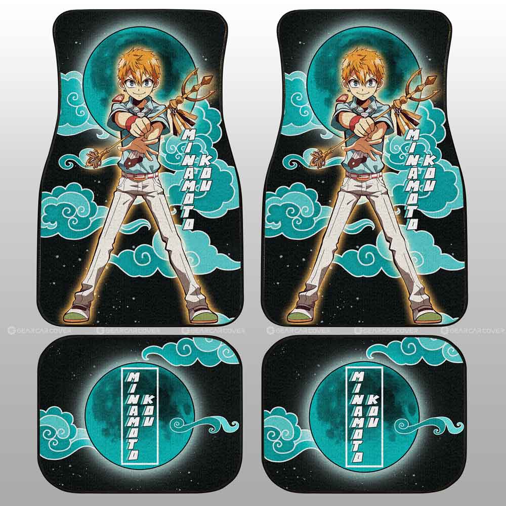 Minamoto Kou Car Floor Mats Custom Hanako-kun - Gearcarcover - 2