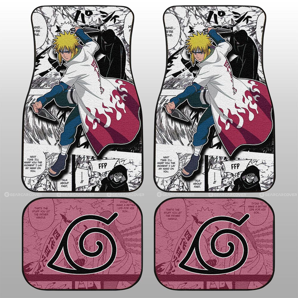 Minato Car Floor Mats Custom Car Accessories Mix Manga - Gearcarcover - 2